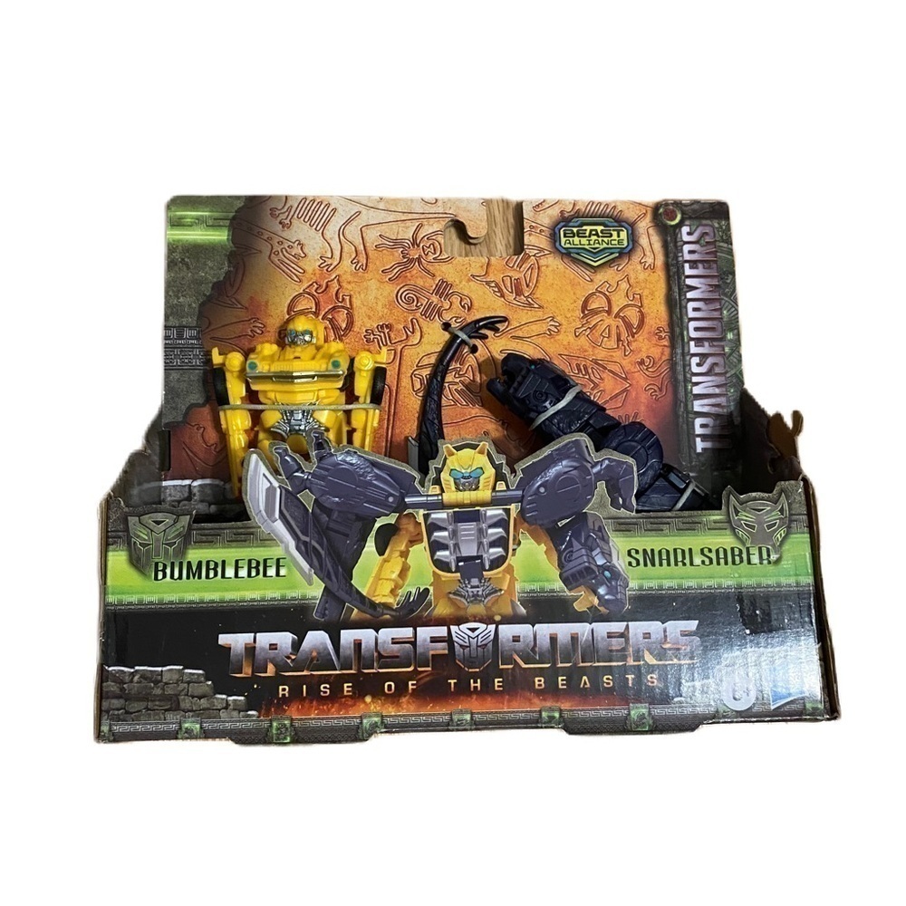 Transformers Rise of the Beasts Bumblebee Snarlsaber Toy Set NEW